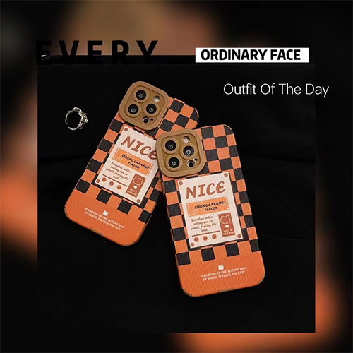 লেবেল প্যাটার্ন ফোন কেস